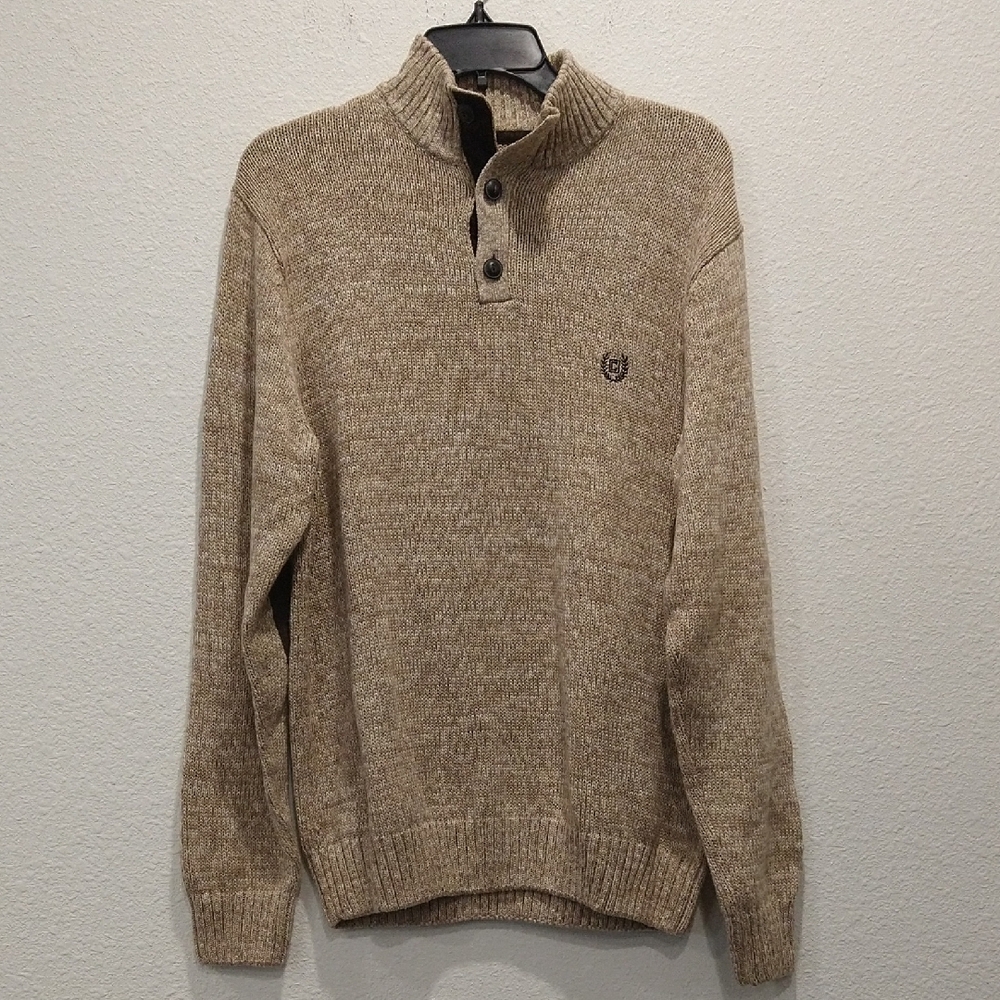 Chaps Quarter-Zip Knit Pullover